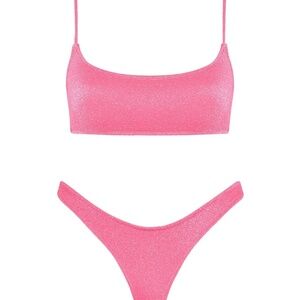Triangl Mica Pitaya Sparkle Top and Bottom